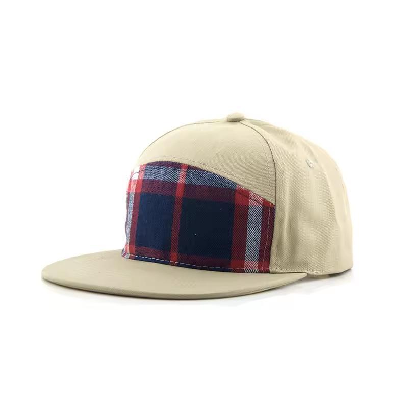 Embroidered Hip Hop 5 Panel Customized Trucker Cap Flat Bill Snapback Hats Snapback Cap