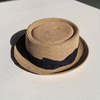 Wholesale Women′s Fashion Summer Beach Bow Sun Straw Hats French Face Summer Sun Hat