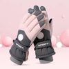 Wholesale Warm Touch Screen Outdoor Cycling Custom Women Fleece Wool Winter Gloves