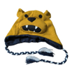 Custom Unisex Adult Funny Knitted Winter Earflap Hat Beanies Hat with Strings