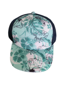 High Quality Women Sports Cap Blank Plain Short Brim 6 Panel Custom Mesh Trucker Hats