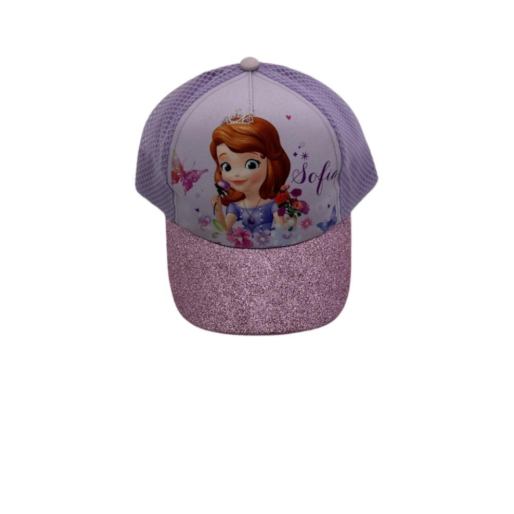 Blank Children Unstructured Soft Panel Embroidery 6 Panels Curved Brim Baseball Cap for Kid