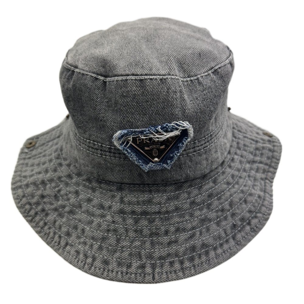 High Quality Custom Embroidered Men′s Bucket Hat Solid Color Fisherman Cap in Cotton Fabric Sports Designer Logo