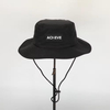 Wholesale Custom High Quality 100% Cotton Adults Printed Logo Reversible Fisherman Gorras Sun Cap Woven Patch Bucket Hat