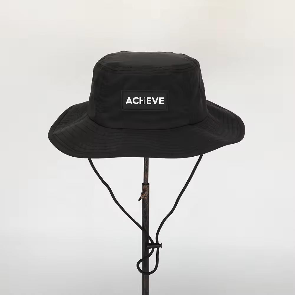 Wholesale Custom High Quality 100% Cotton Adults Printed Logo Reversible Fisherman Gorras Sun Cap Woven Patch Bucket Hat