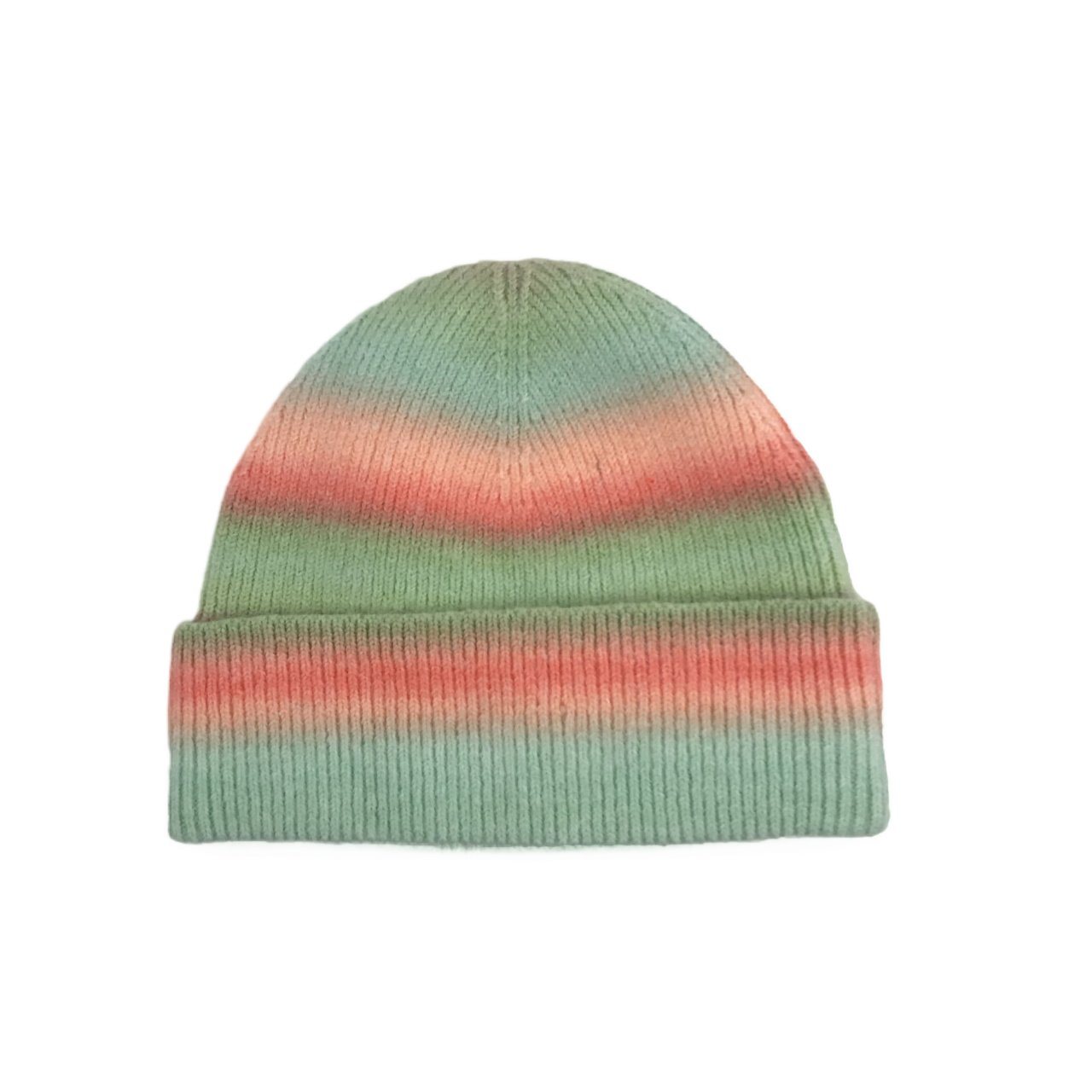 Skully Beanie Hat Luxury Fluffy Winter Long Wool Cashmere Knit Beanie Wholesale Ribbed Striped with Custom Logo Unisex Men Women