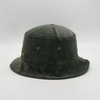 Custom Fashion Embroidery High Quality Corduroy Collapsible Foldable Fishing Cap Short Brim Bucket Hat with Label
