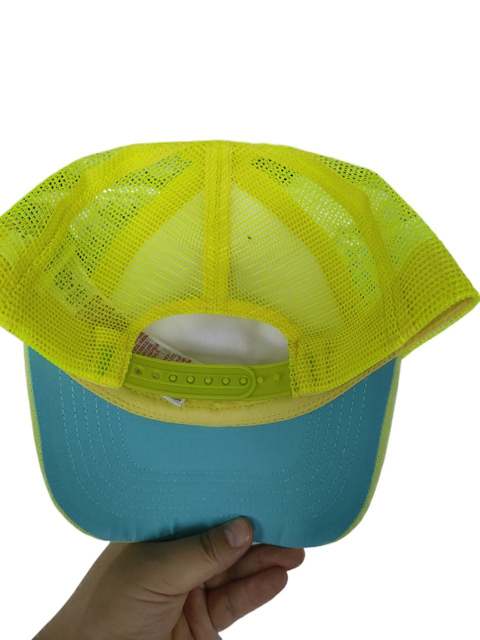 Cheaptrucker Mesh Sports Cap Custom Embroidered Logo Men Adjustable 5 Panel Private Label Cotton Baseball Cap