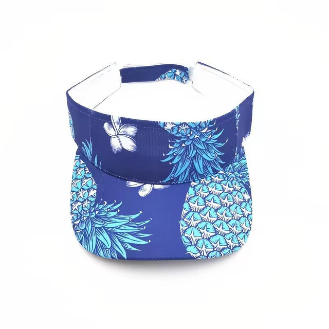 Custom UV Protection Tennis Neon Sport Visor Caps Golf Face Mask Hats Summer Hats