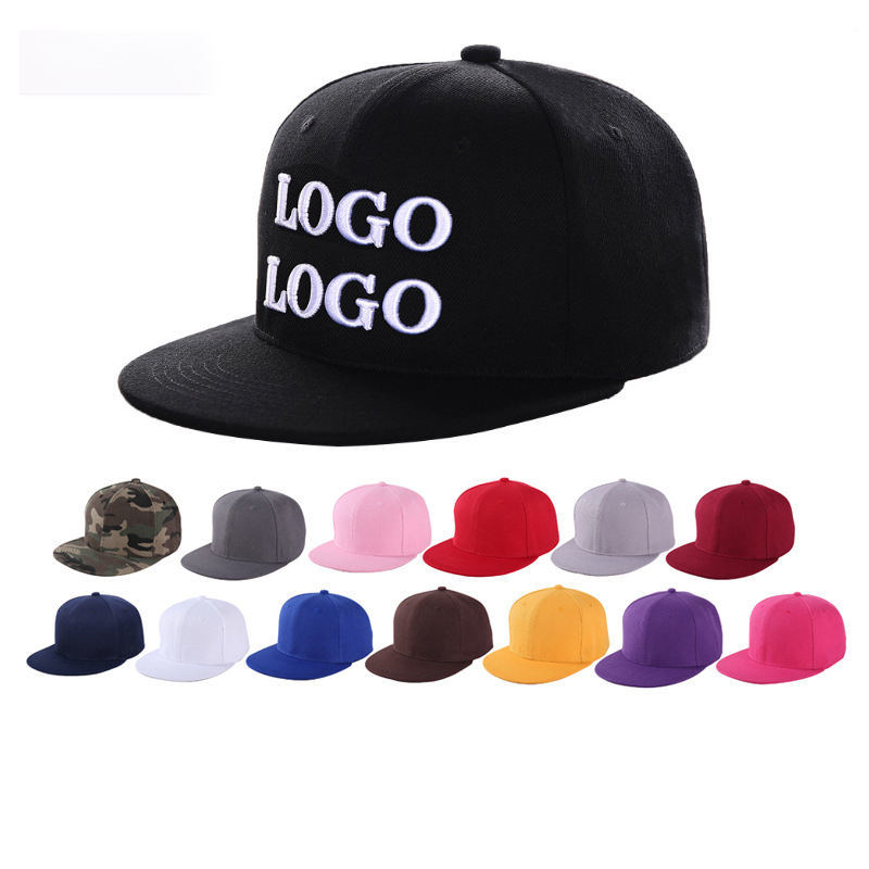 Sublimation Printing Snapback Caps Hats Cheap Price Custom 3D Embroidery Logo High Quality Snapback Hats