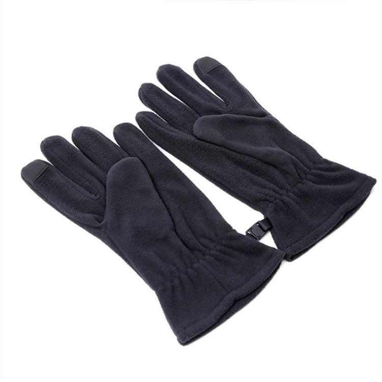Ozero Custom Logo Touch Screen Men Extra Cold Winter Weather Warm Driving Cycling Running Skiing Fleece Gloves