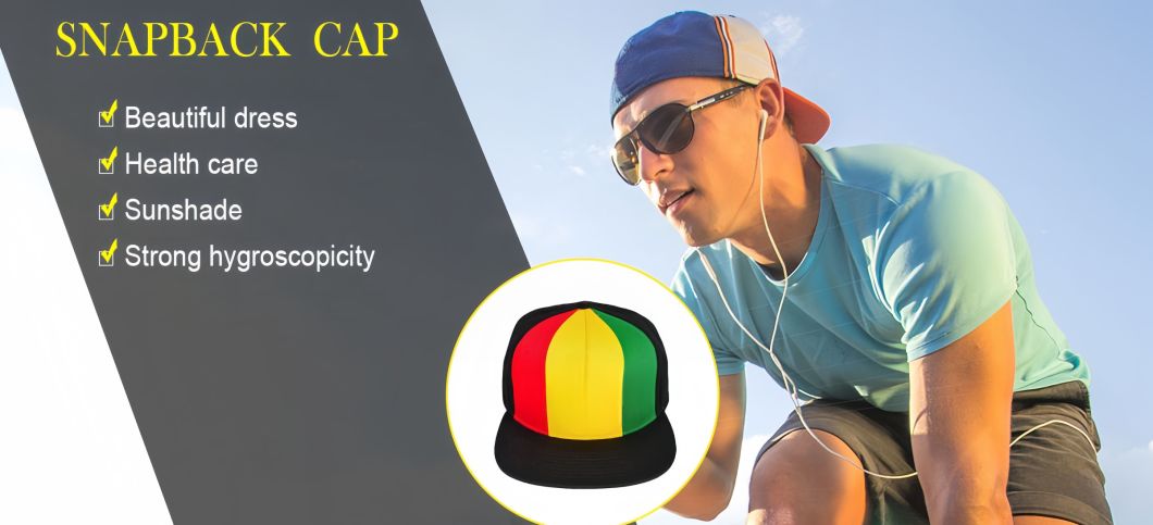 Multi Colors Snapback Cap with Customize Logo 3D Embroidery Hip Hop Snapback Hat