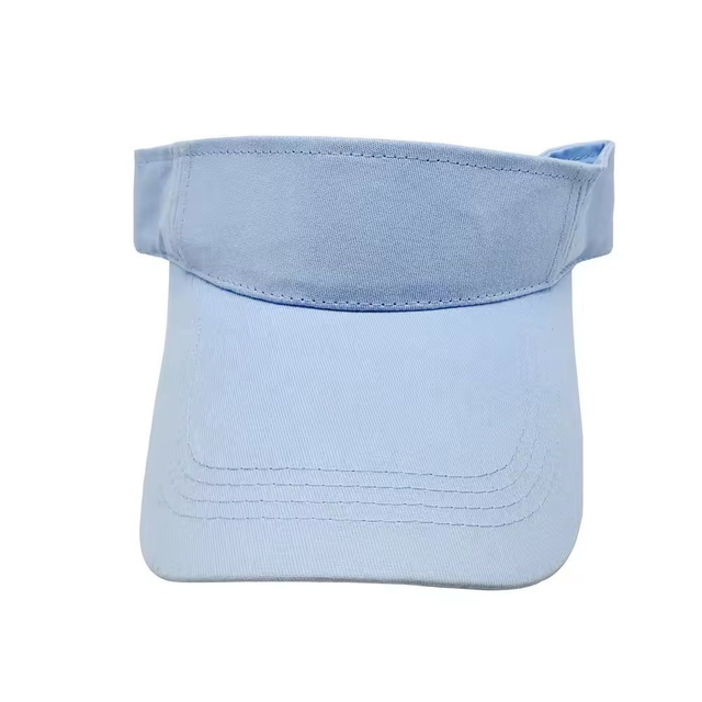 Factory Direct Sale Custom Men Women Logo Sun Visor Cap Sports Visor Hat Promotions Outdoor