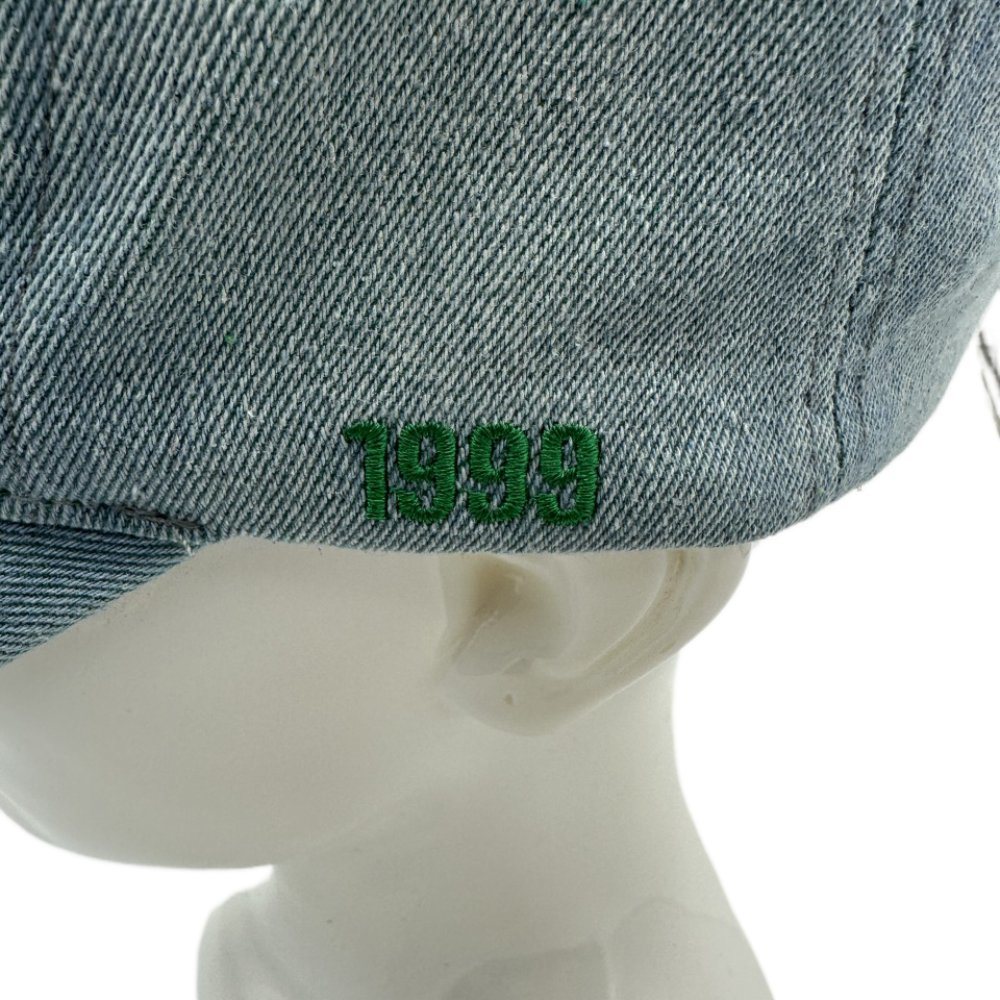 OEM Custom High Quality 5 Panel Structured Embroidery Logo Curved Brim Quick Dry Blue Nylon Snap Back Rope Baseball Cap Hat