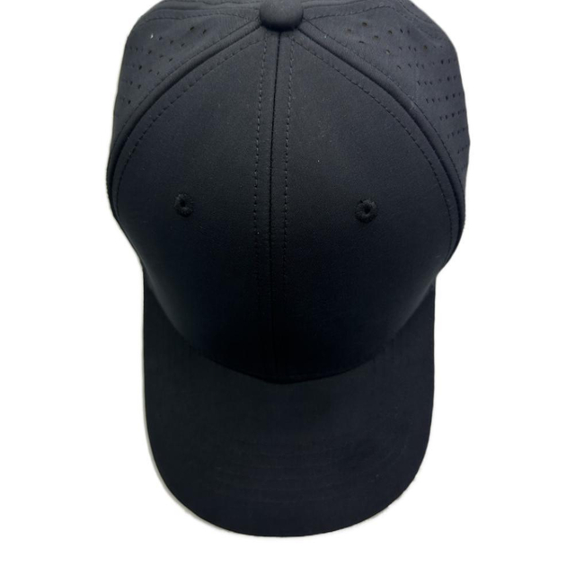 Custom 5 Panel High Quality Curved Brim 3D Embroidered Logo Sport Golf Baseball Cap, Waterproof Laser Cut Hole Perforated Dad Hat