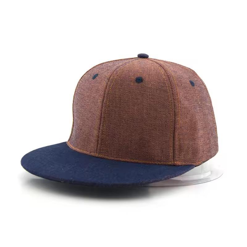 Wholesale Custom Cheap 6 Panel 3D Embroidery Flat Bill Hip Hop Black Snapback Caps