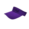 Wholesale Unisex Sun Visor Hats Sport Wear Athletic Sun Visor Caps Adjustable Visors Sunhat