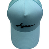 BSCI OEM Custom Logo 5 Panel Polyester Spandex Laser Cut Hole Gorras, Sports Baseball Cap, Waterproof Golf Dad Hat