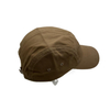 Custom 6-Panel Curved Brim Structured Baseball Cap by Cap Manufacturer with 3D Embroidery Logo on Jacquard Fabric
