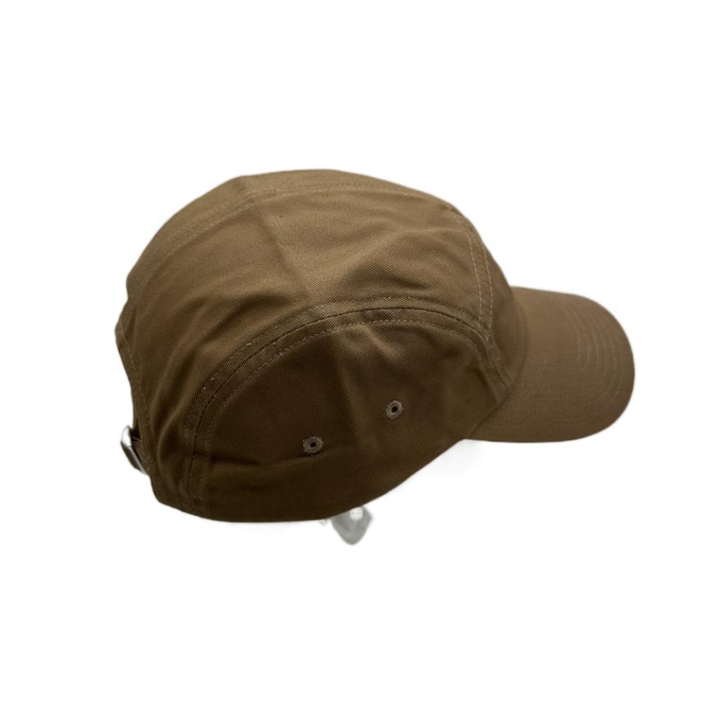 Custom 6-Panel Curved Brim Structured Baseball Cap by Cap Manufacturer with 3D Embroidery Logo on Jacquard Fabric