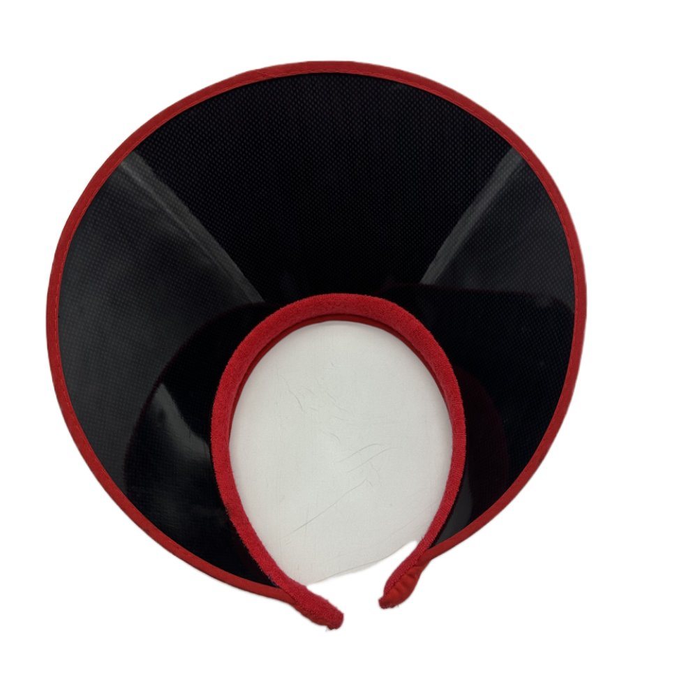 Women′s Custom UV Protection Sun Visor Hat Cap Plush PVC Cotton Headwear Adjustable Party Ski Fishing Characters Images