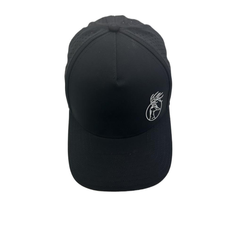 Wholesale Custom Embroidery Logo 6 Panel White Polyester Performance Sport Dad Hat Laser Cut Hole Golf Gorras Rope Baseball Cap