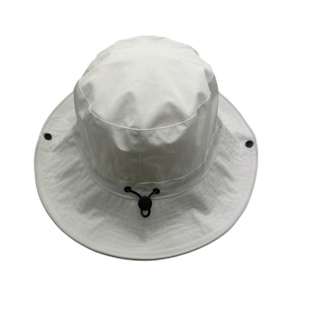Custom Logo All Over Letter Printed Stylish Bucket Hat Wholesale Fashion UV Protection Flat Dome Fisherman Cap