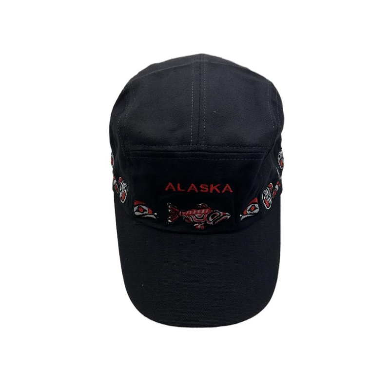 Wholesale Custom High Quality Embroidery Logo Structured Mens Baseball Caps, Black Cotton Baseball Hat