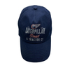 Cotton Adjustable Motor Racing 6 Panel Baseball Cap Navy Custom Logo 3D Embroidery Sandwich Printing 6-Panel Hat Embroidered OEM