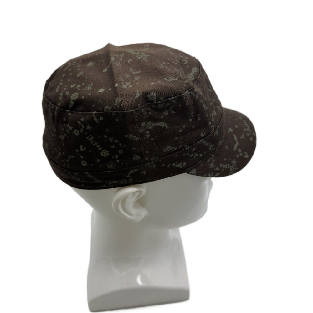 High Quality Leather Patch Custom Logo Woven Label Adjustable Size 6 Panel Baseball Cap