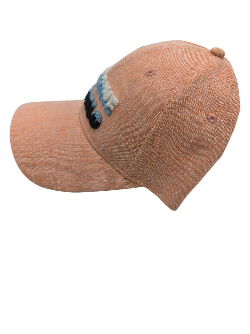 Hot Selling Custom Cotton Material Baseball Hats with 3D Embroidery Logo Curved Brim