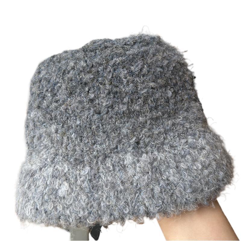 Cheap Winter Hat Men Women Warm Knitted Wool Hat Winter Fashion Solid Hip-Hop Hat Unisex Beanies