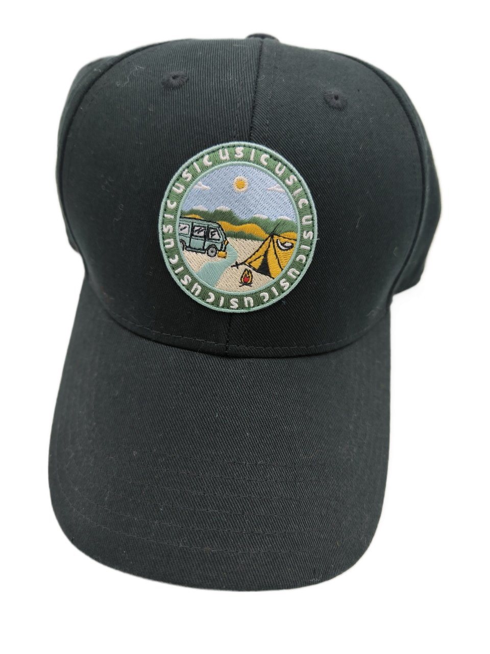 New Trend Solid Color Dad Hat Letter Custom Logo 3D Embroidered Baseball Sport Cap