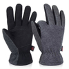 Ozero Custom Logo Touch Screen Men Extra Cold Winter Weather Warm Driving Cycling Running Skiing Fleece Gloves