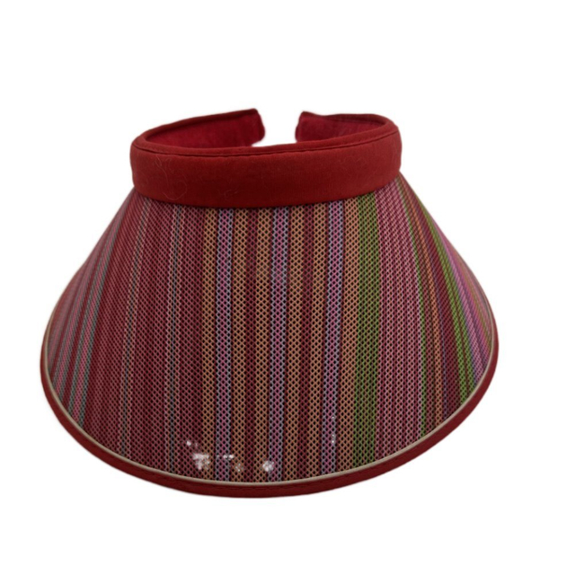 Women′s Custom UV Protection Sun Visor Hat Cap Plush PVC Cotton Headwear Adjustable Party Ski Fishing Characters Images