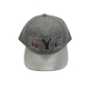 Fabric Custom 5-Panel Baseball Cap High Profile 100% Spandex Embroidery 5-Panel Hat 100% Polyester Printed Adult Size Six Panels
