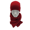 2024 Winter New Style Thin Warm Wool Shawl 100% Worsted Wool Scarf Plain Solid Woven Merino Wool Scarf for Women