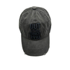 New Design Unstructured Low Profile 6 Panels Cotton Leather Patch Snapback Baseball Caps