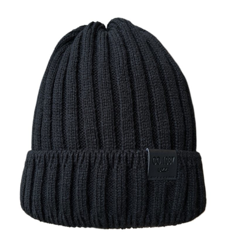 Custom Log Beanies Knit Caps with All Kind of Color Winter Beanie Hat Outdoor