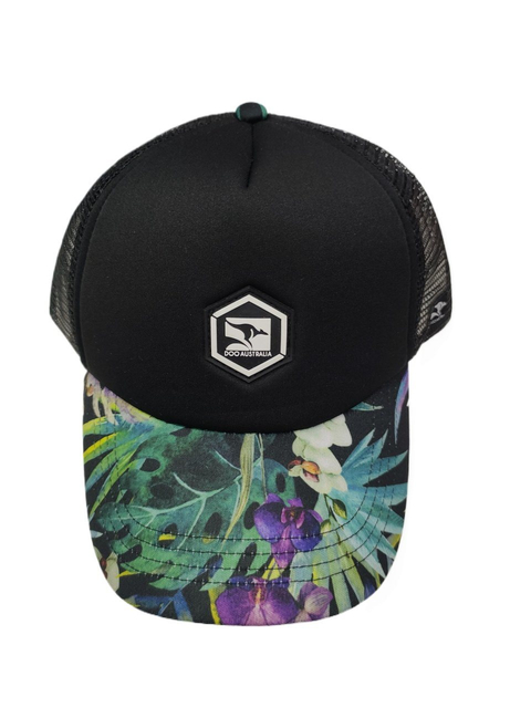 Custom Embroidery Logo Adult 6 Panel Low Profile Pre Curved Trucker Hat, High Quality Cotton Twill Green Noen Mesh Trucker Cap