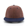 Wholesale Low Price Training PVC Rubber Patch Flat Brim 6 Panel Camo Snapback Caps Logo Custom
