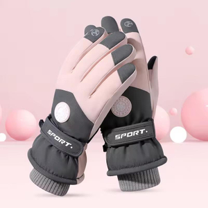 Winter Warm Fashion Touch Screen Couple Winter Riding Fleece Gloves for Men Women