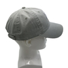 OEM Custom High Quality 5 Panel Foam Front Corduroy Baseball Cap, 3D Embroidery Logo Curved Brim Leather Strap Dad Hat