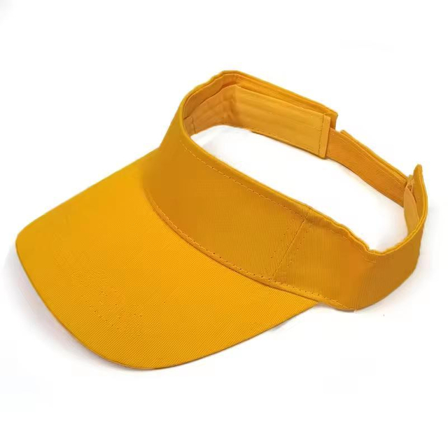 Custom UV Protection Tennis Neon Sport Visor Caps Golf Face Mask Hats Summer Hats