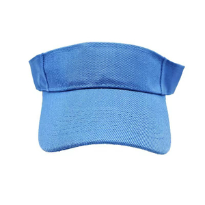 Factory Direct Sell Outdoor Visor Beach Adjustable Sun Cap Visor Hats with Custom Logo