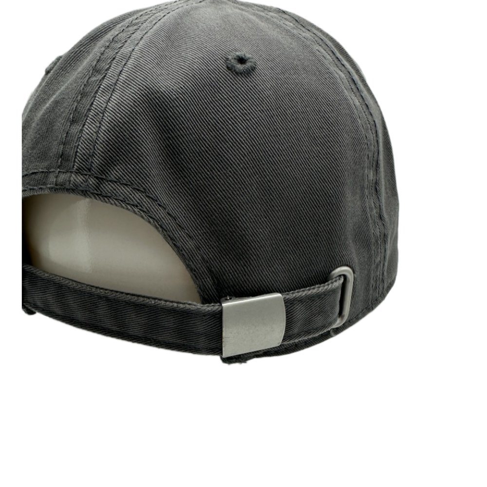 Wholesale Cheap Custom High Quality 6 Panel Washed Black Cotton Twill Embroidery Logo Baseball Cap, Plain Unstructured Dad Hat