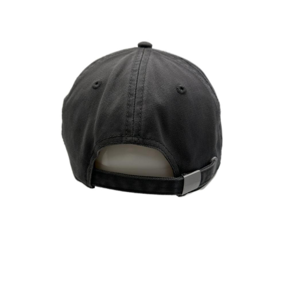 Wholesale Cheap Custom High Quality 6 Panel Washed Black Cotton Twill Embroidery Logo Baseball Cap, Plain Unstructured Dad Hat