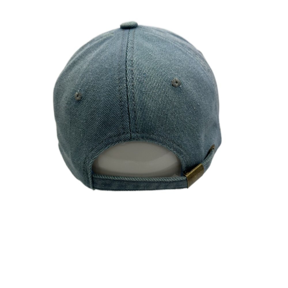 OEM Custom High Quality 5 Panel Structured Embroidery Logo Curved Brim Quick Dry Blue Nylon Snap Back Rope Baseball Cap Hat