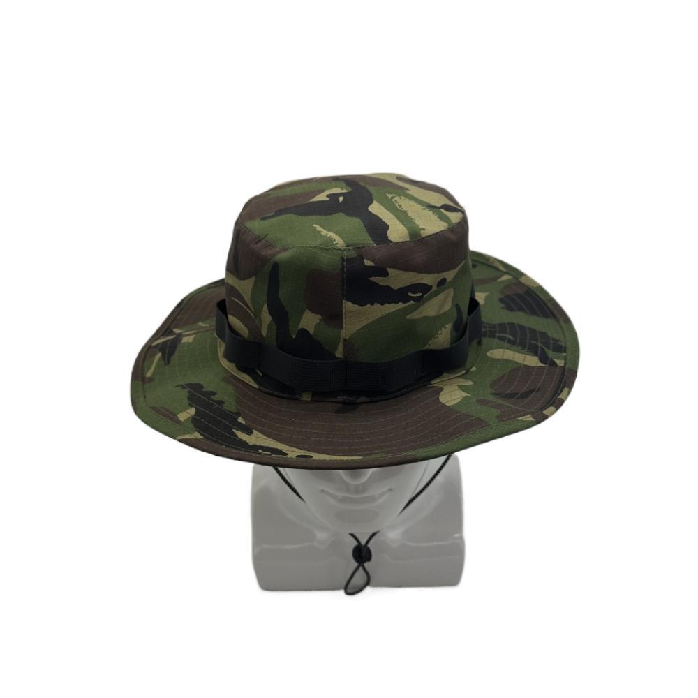 Faux Leather Embossed Logo Designer Fisherman Cap Custom Luxury Vintage Short Brim Plain Bucket Hat