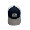 Cap Manufacturer Custom 5 Panel Curved Brim Structured Baseball Ball Cap with Embossed Logo